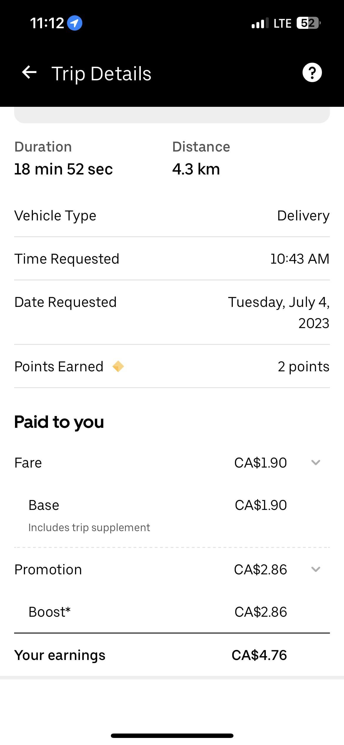 uber eats lower base fare