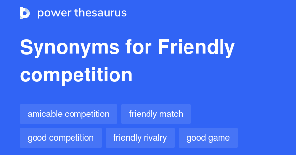 competitors synonym