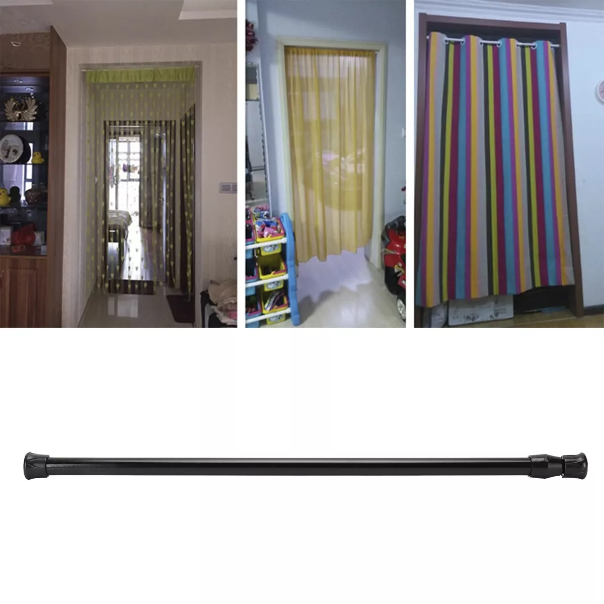 90cm curtain pole