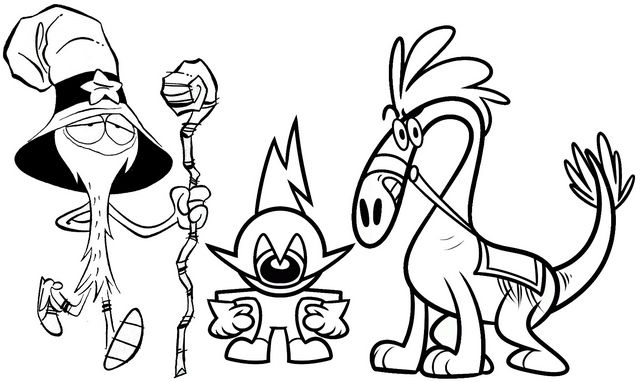 wander over yonder coloring pages