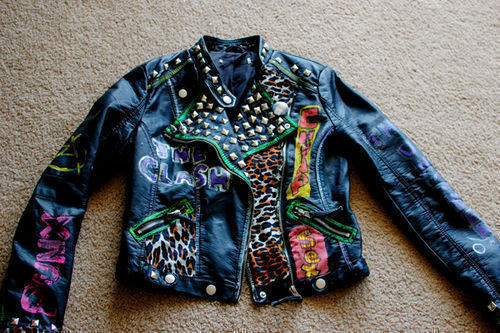 how to make a punk jacket