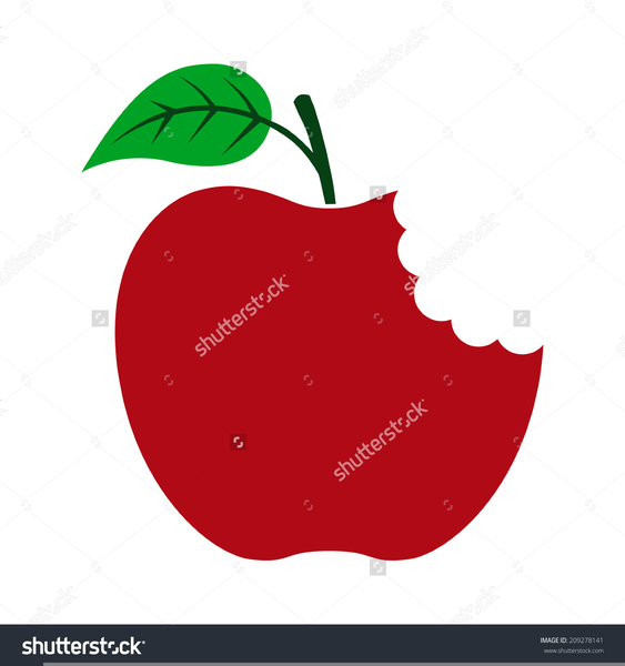 bite mark clipart