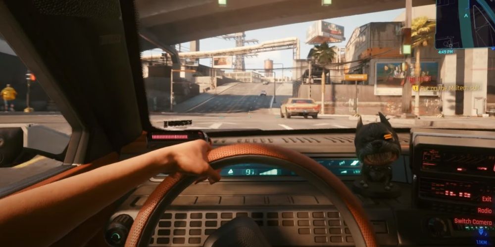 drive in cyberpunk 2077