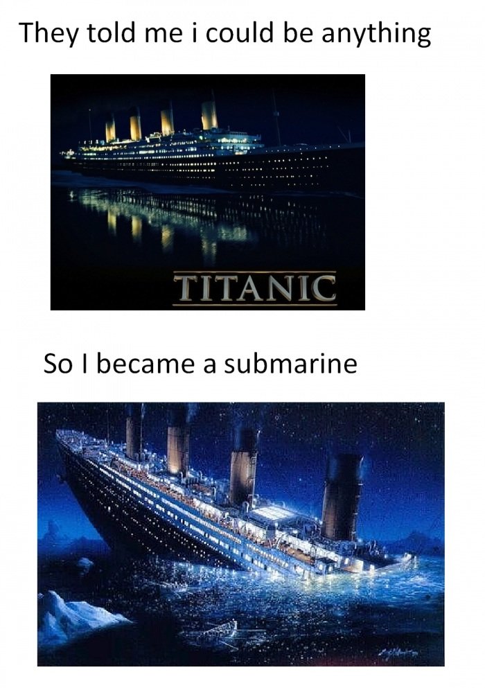 submarine jokes titanic