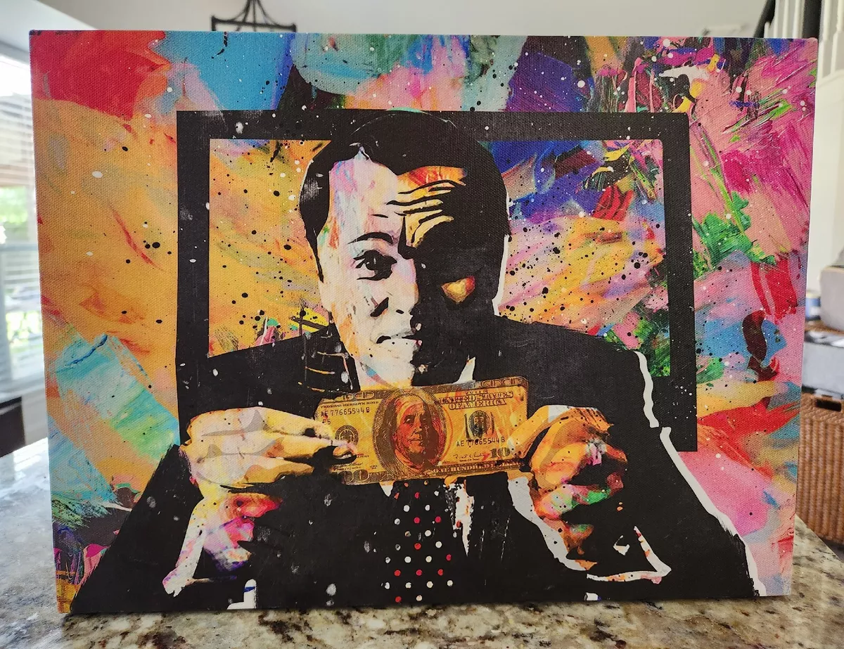 wolf of wall street canvas