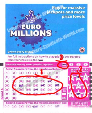 euromillions numbers how many