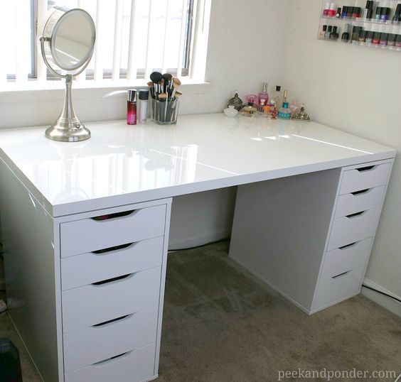 ikea makeup vanity