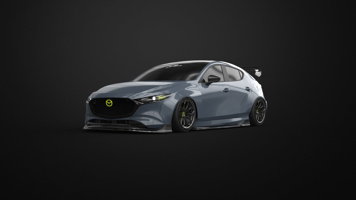 mazda 3 wide body kit