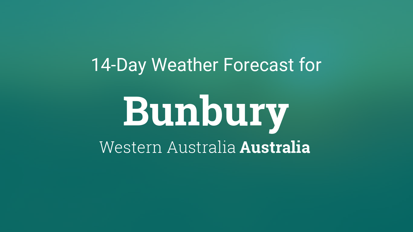 14 day weather forecast south west wa