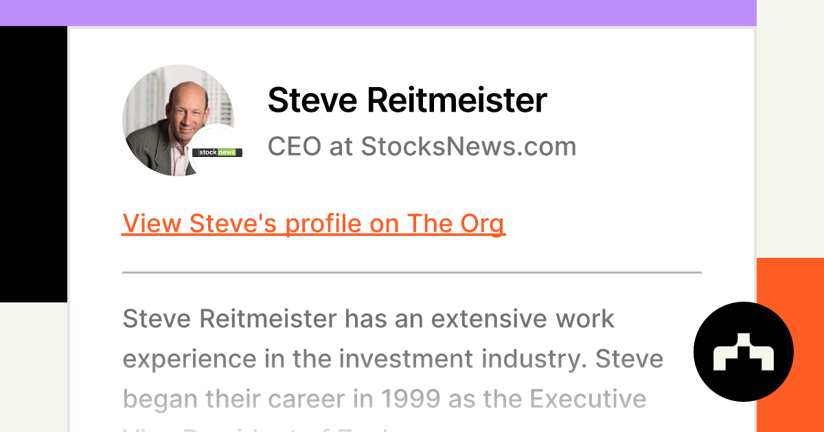 steve reitmeister