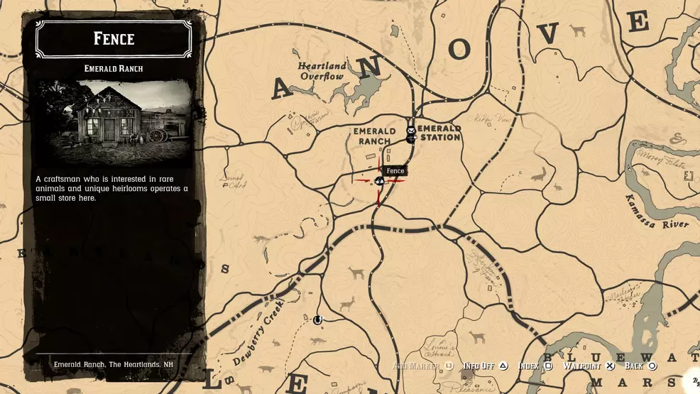 rdr2 fence trinkets