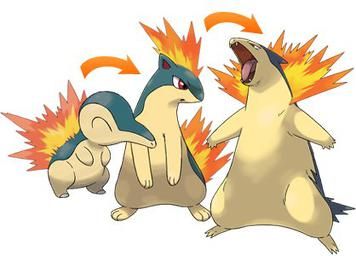 cyndaquil evolution