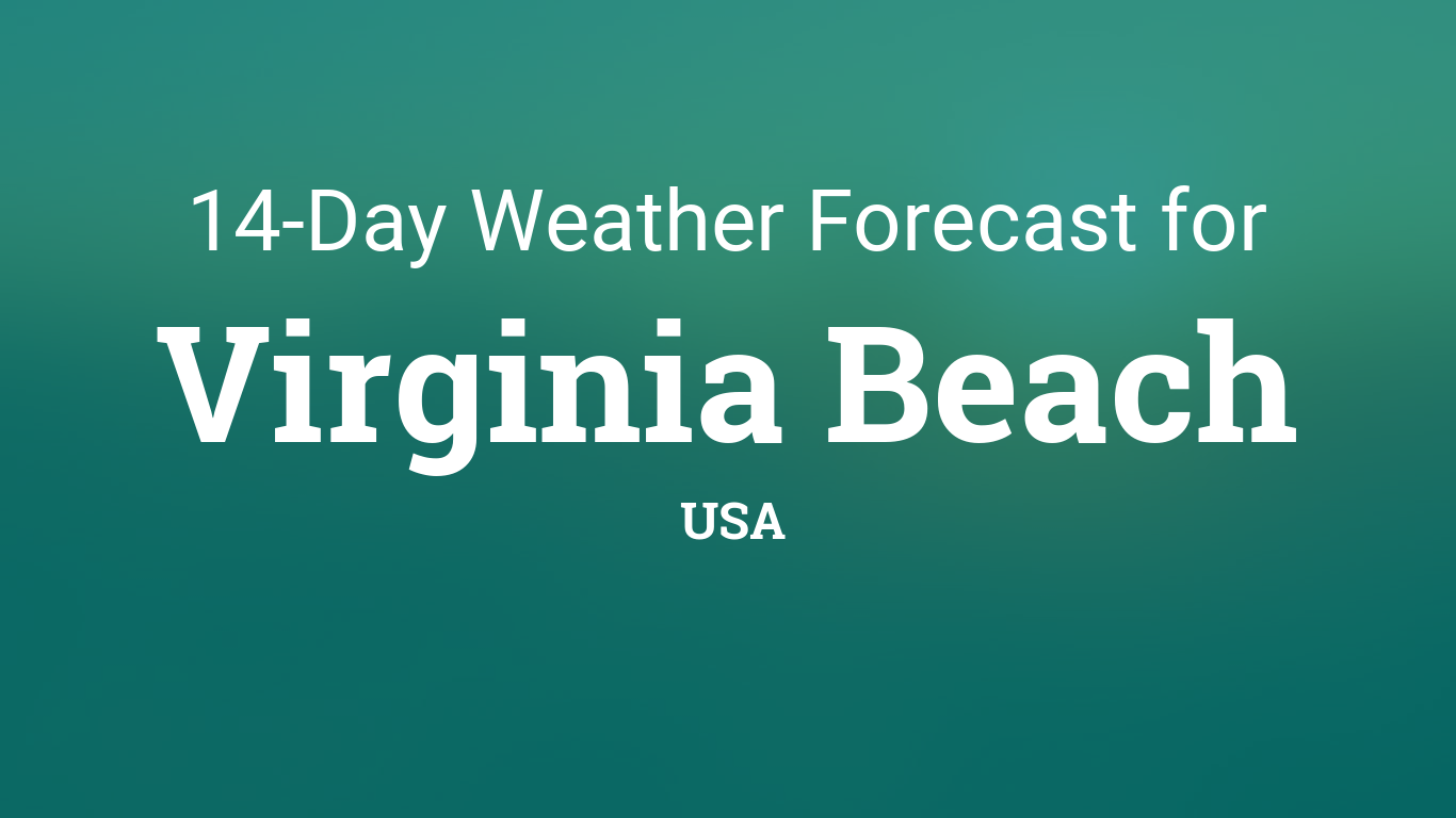 weather forecast for virginia beach va extended