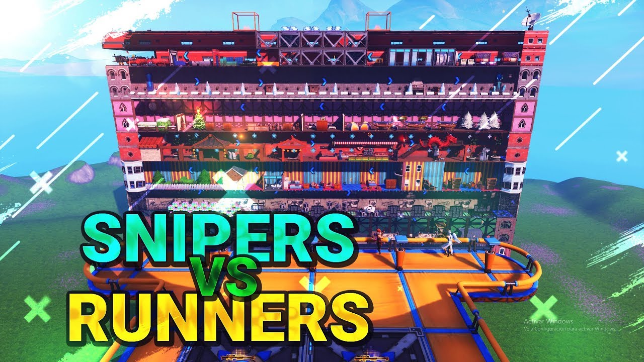 runners vs snipers fortnite code