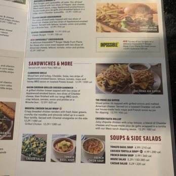 applebees grill and bar atlantic city menu