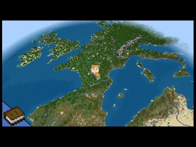 minecraft map earth