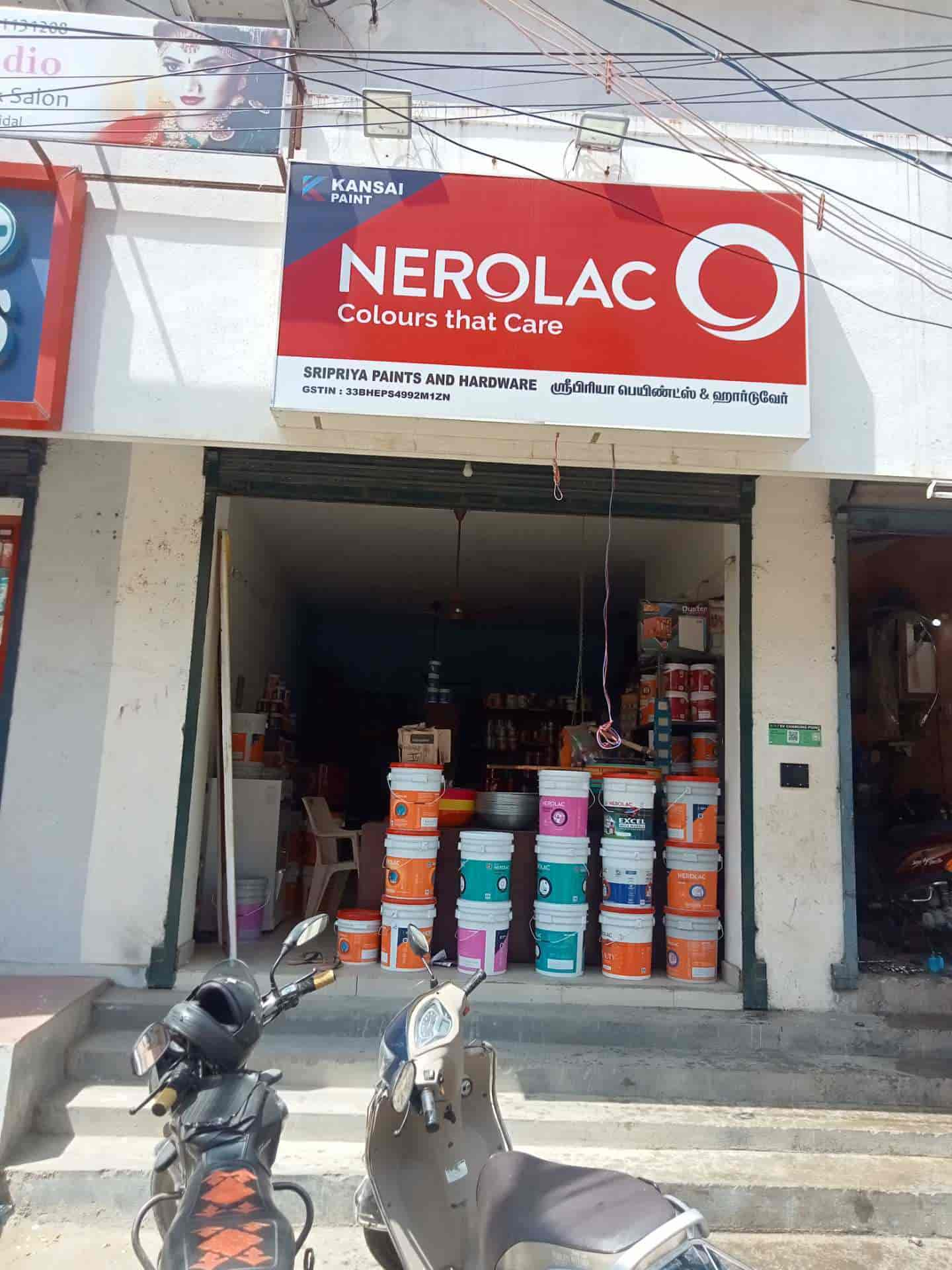 nerolac paint dealers near me