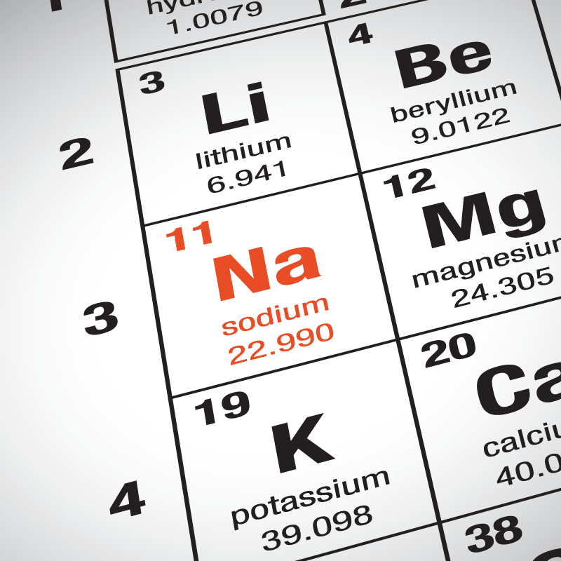 how many valence electrons does na have