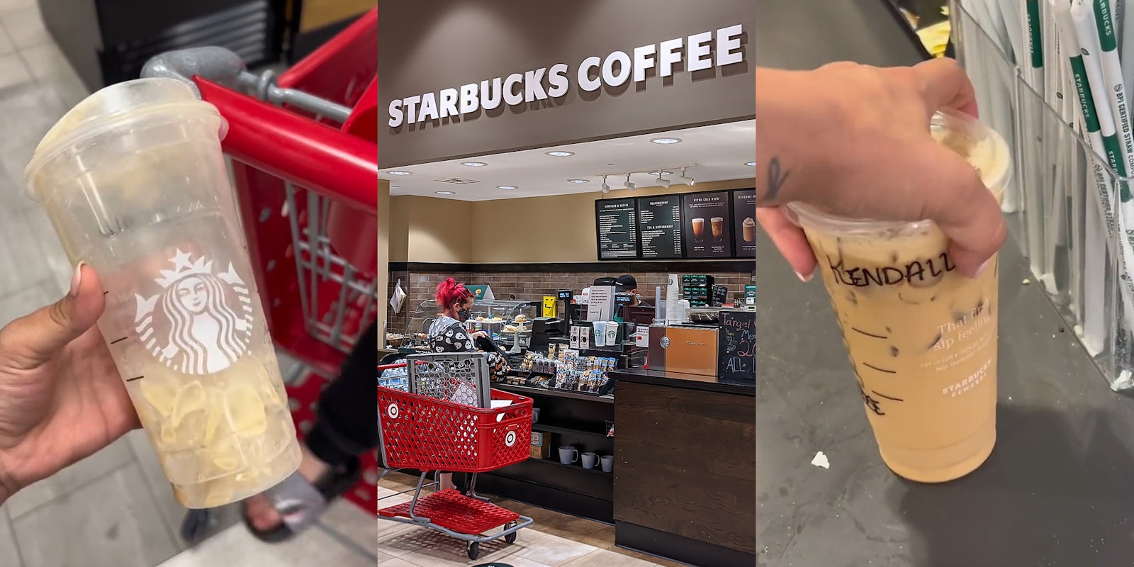 do starbucks inside target offer free refills