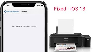 no airprint printers found epson