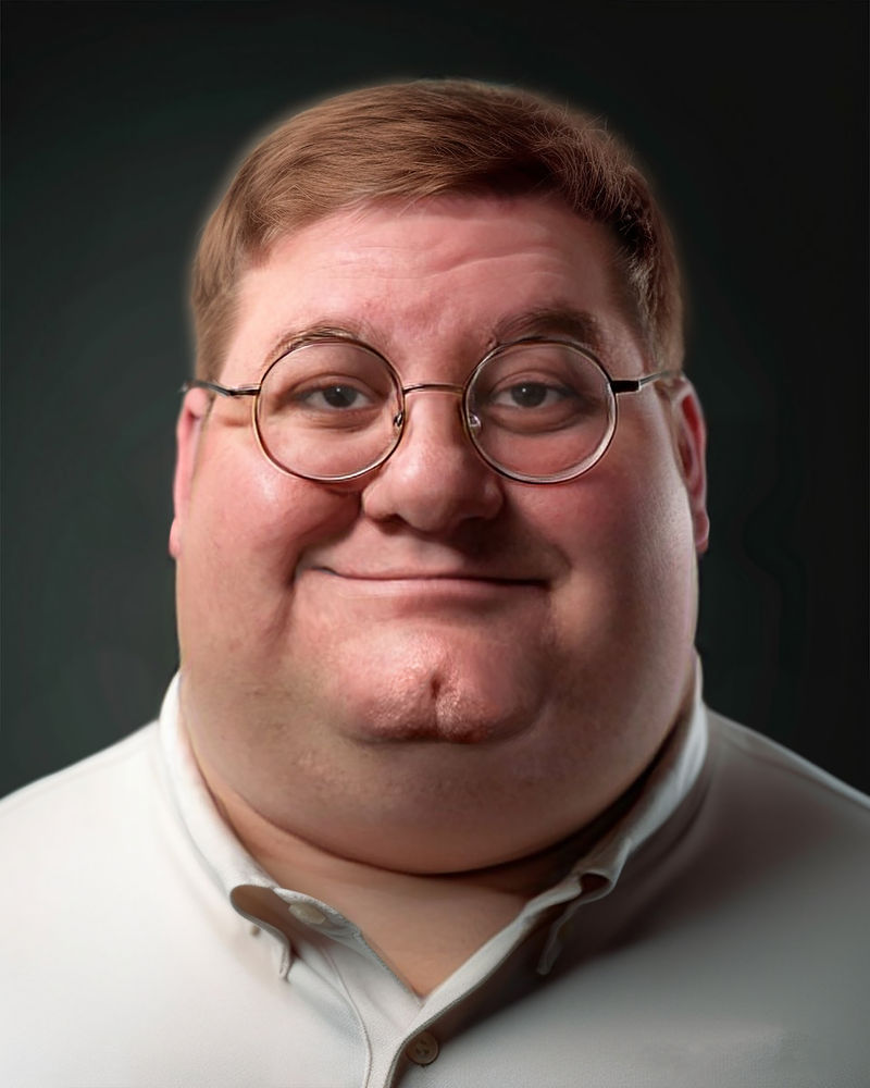 realistic peter griffin