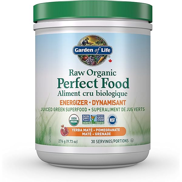 garden of life raw organic perfect food green superfood