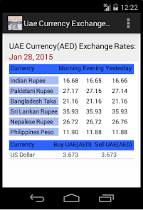 uae indian currency rate