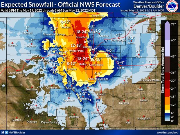 denver weather forecast