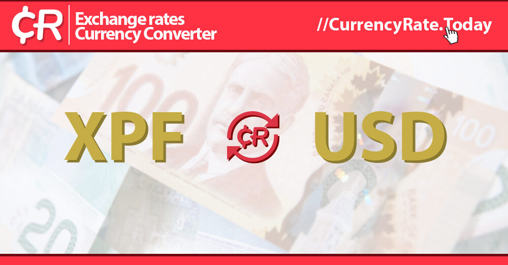 xpf to usd currency