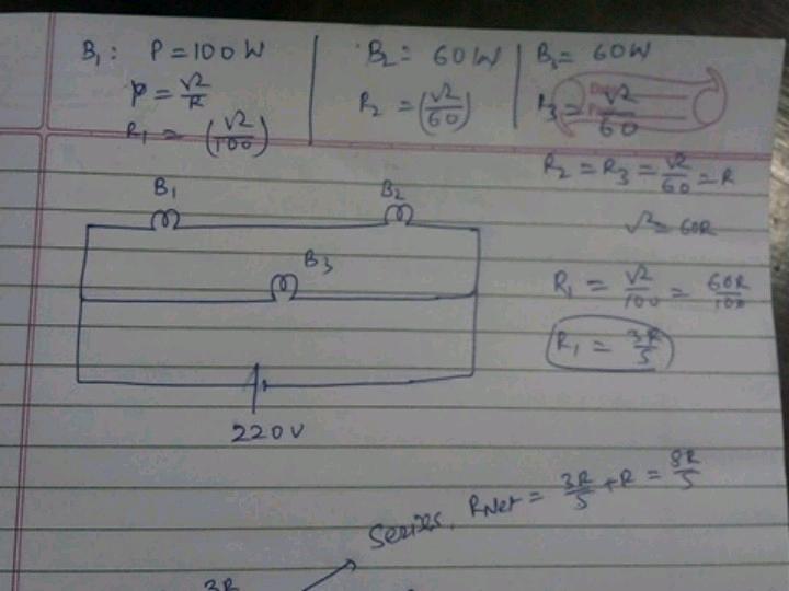 a 100 w bulb b1