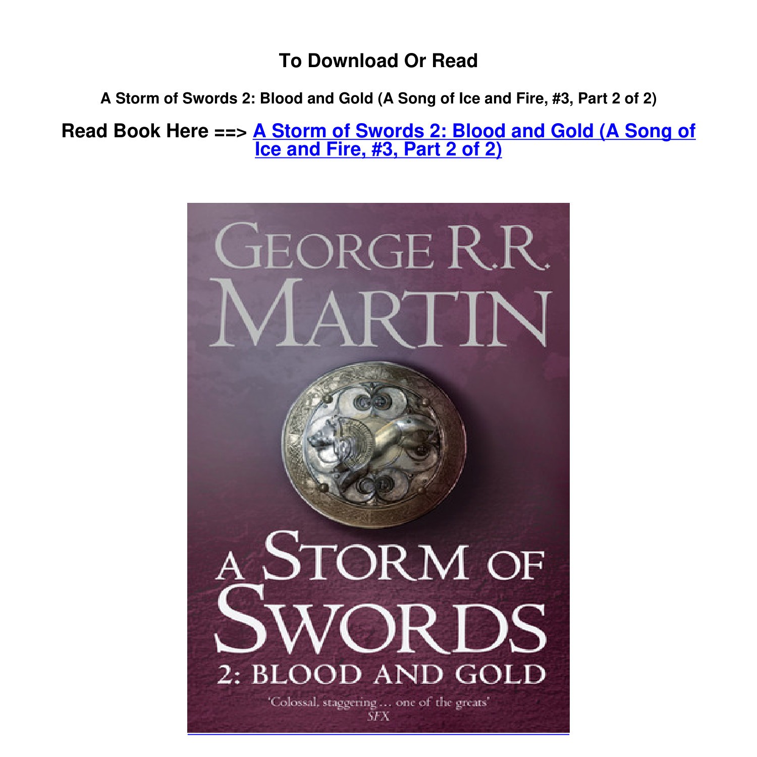 a storm of swords book pdf download