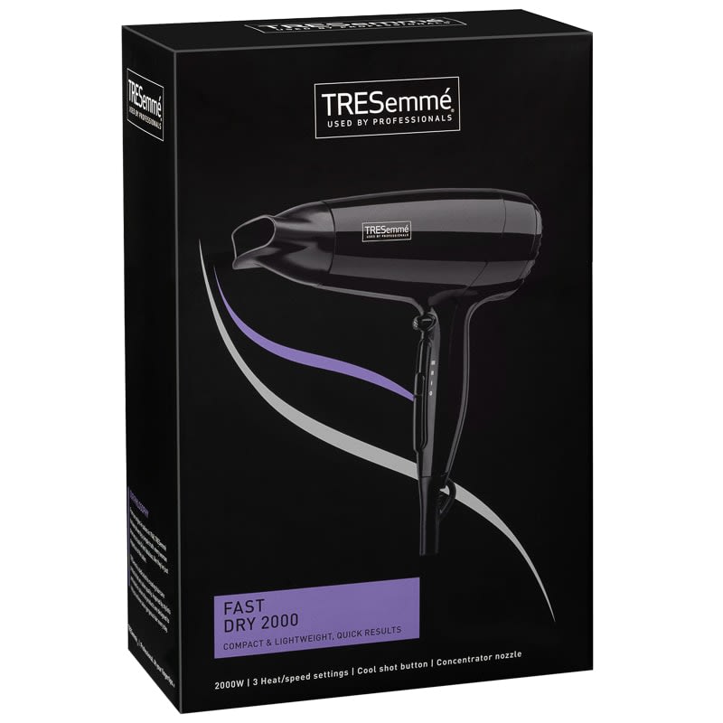 tresemme compact 2000 hair dryer