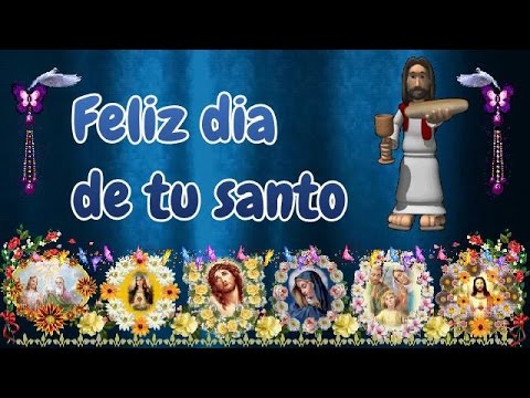 feliz dia de tu santo cancion