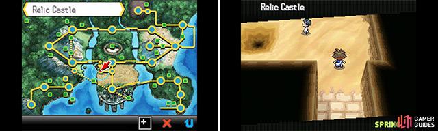 relic castle map