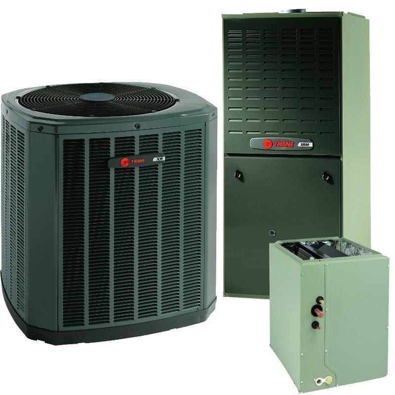 trane 3 ton gas package unit price