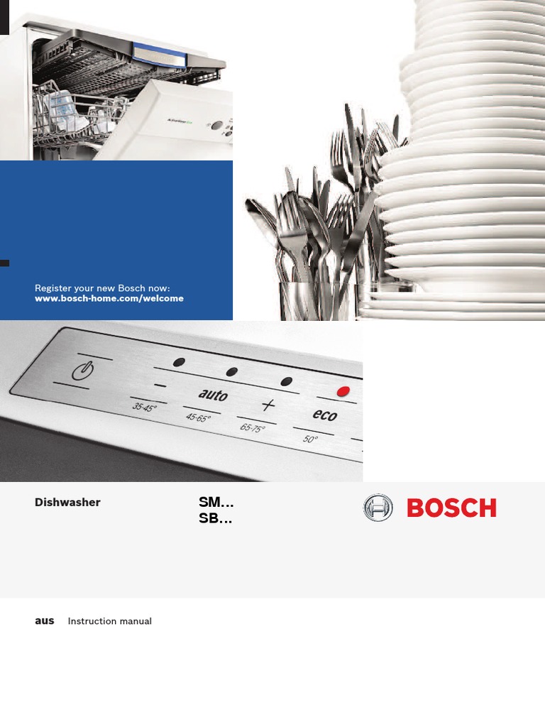 bosch dishwasher owners manual