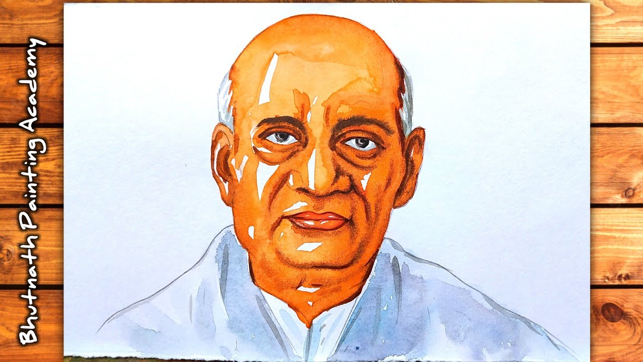 sardar vallabhbhai patel painting