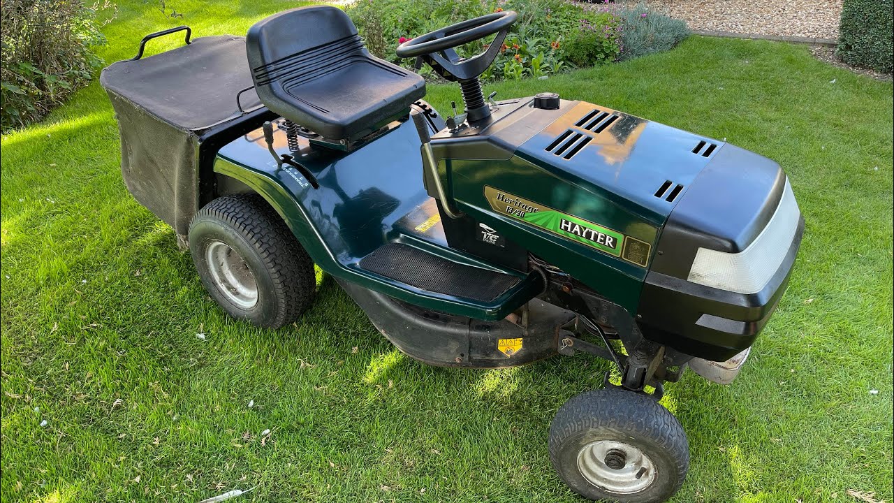 hayter heritage ride on mower