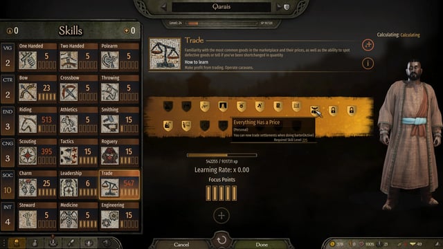 bannerlord trade skill perks