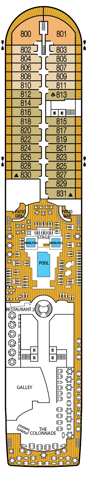 seabourn deck plan odyssey