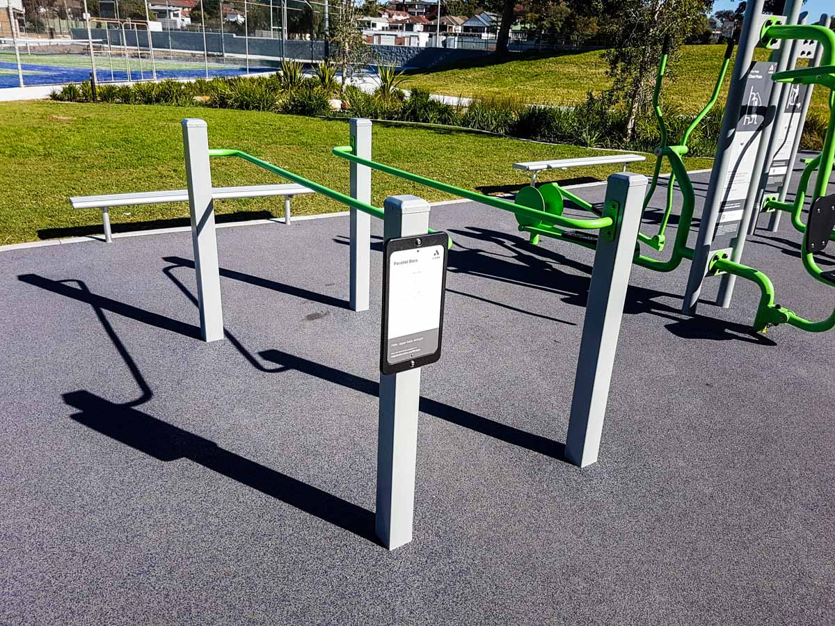 steel park outdoor gym