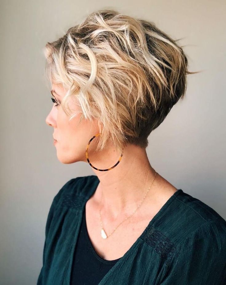 short scruffy bob hairstyles