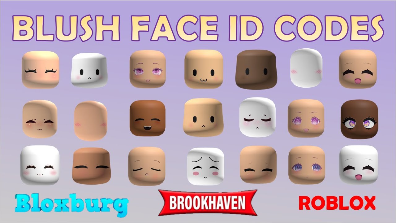 roblox face id