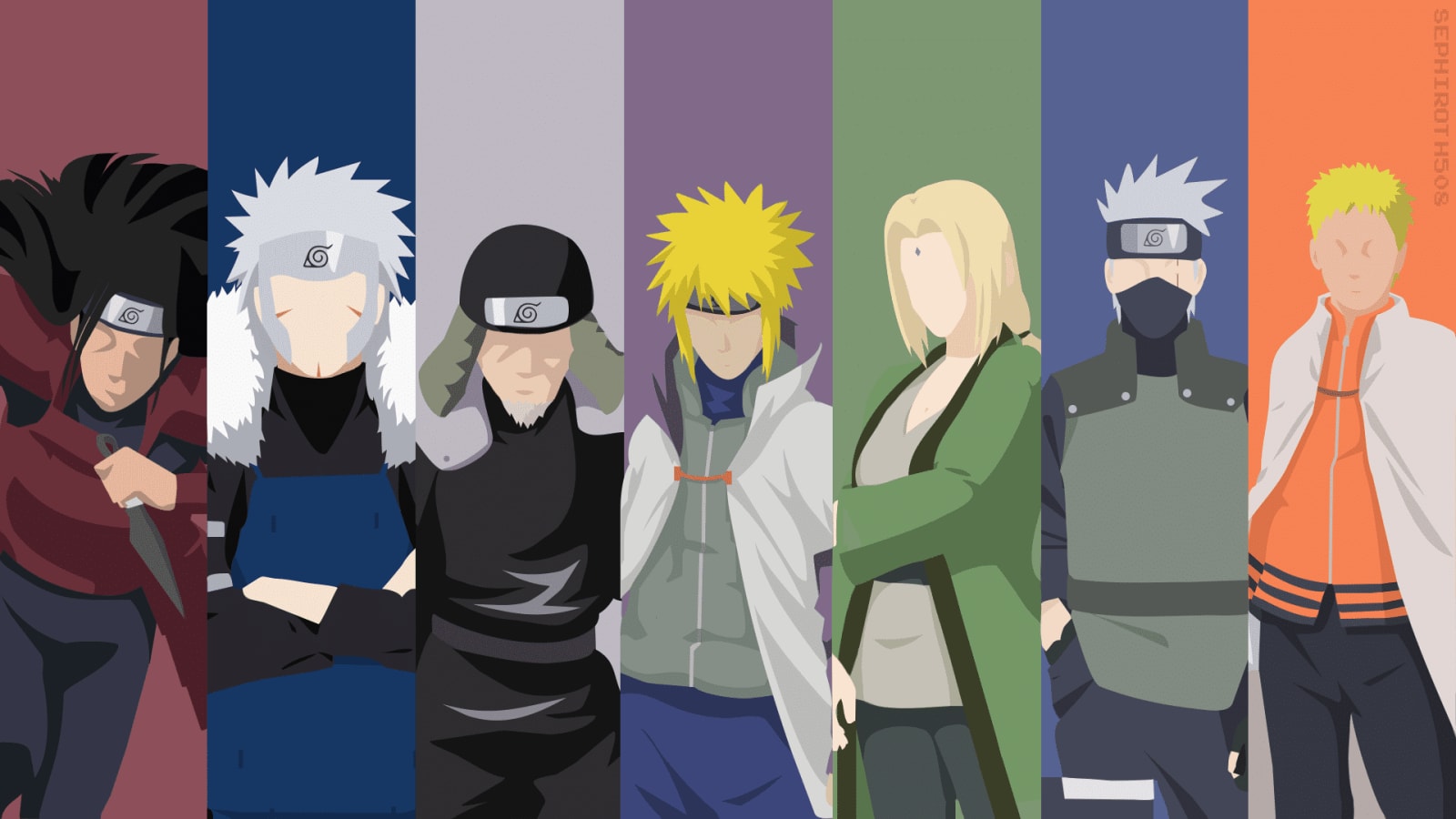 naruto hokages