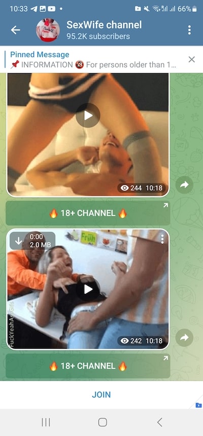 grupo porno telegram