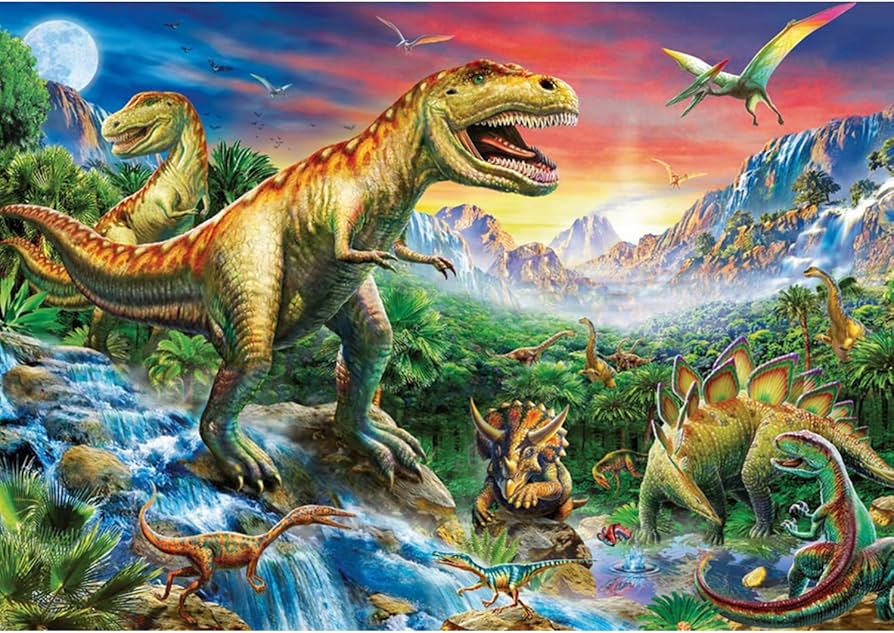 dinosaur diamond painting