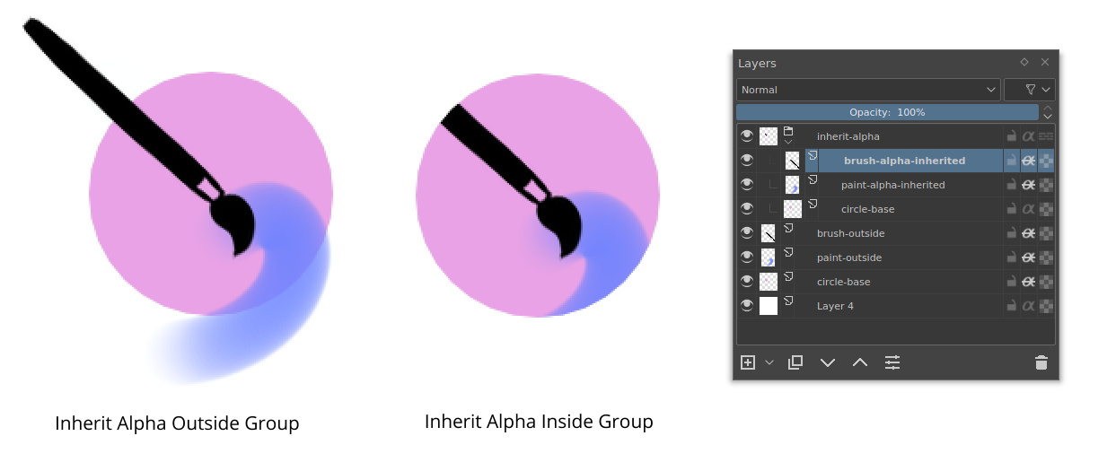 krita layers