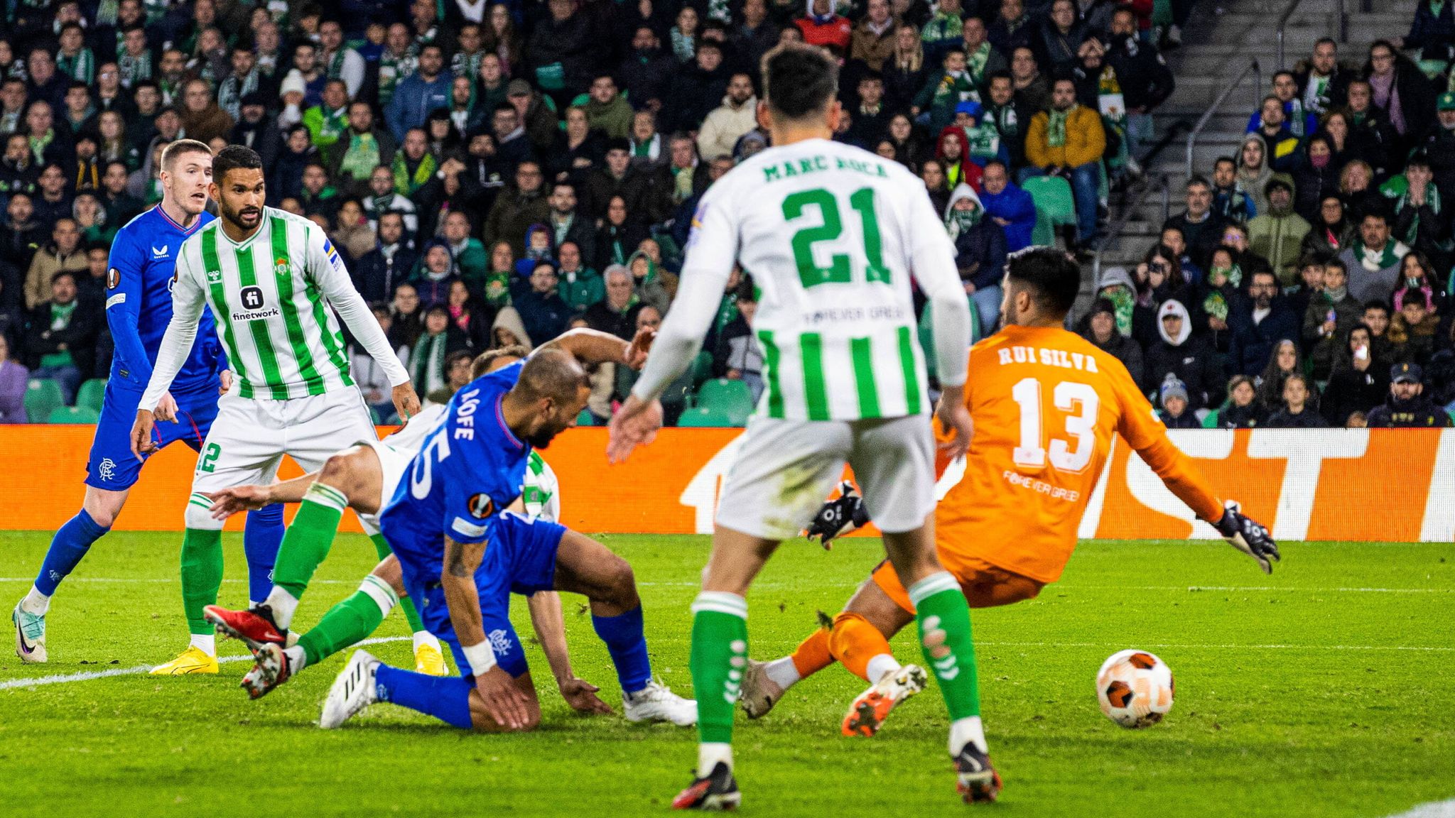 real betis vs rangers f.c. timeline