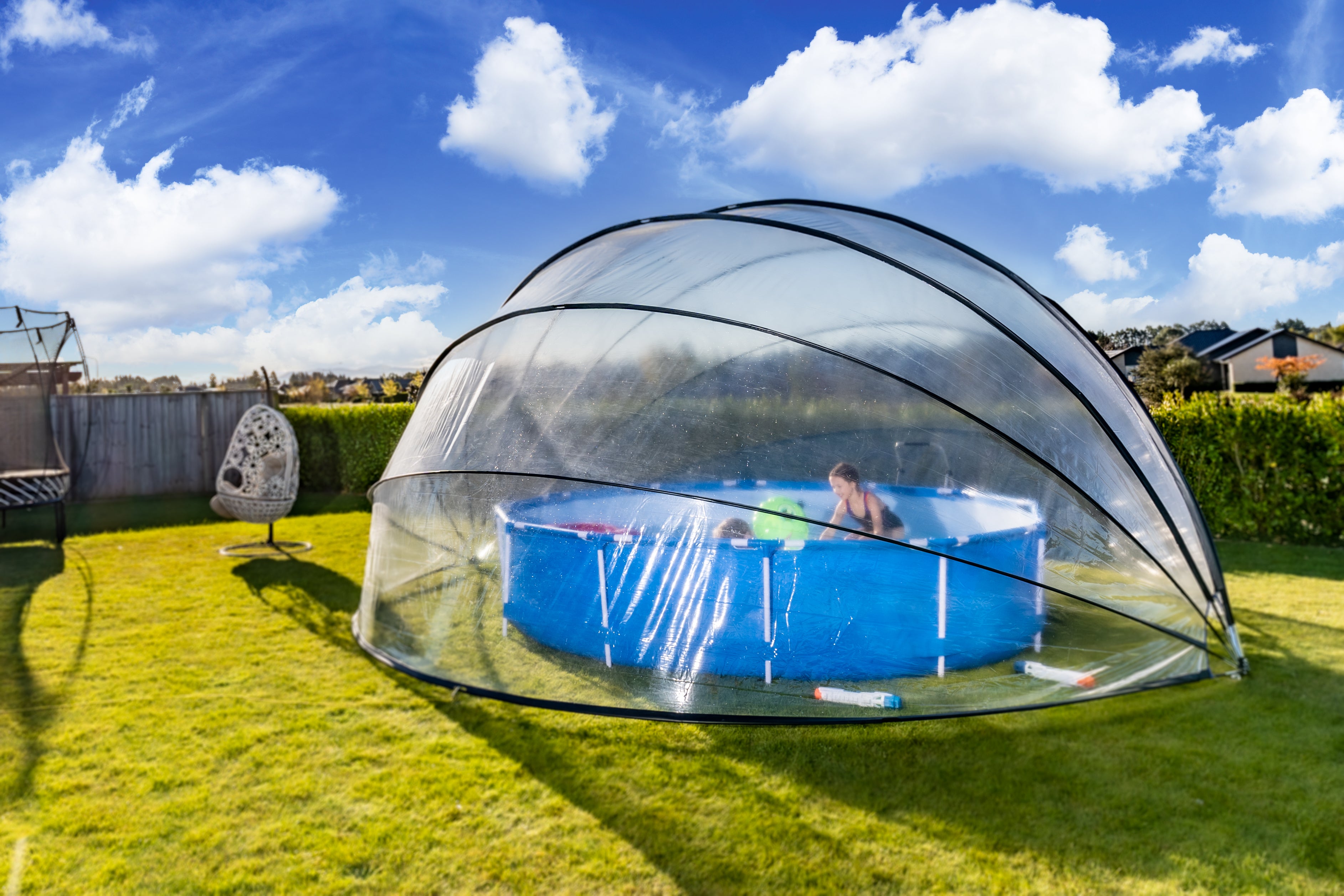 round pool cover