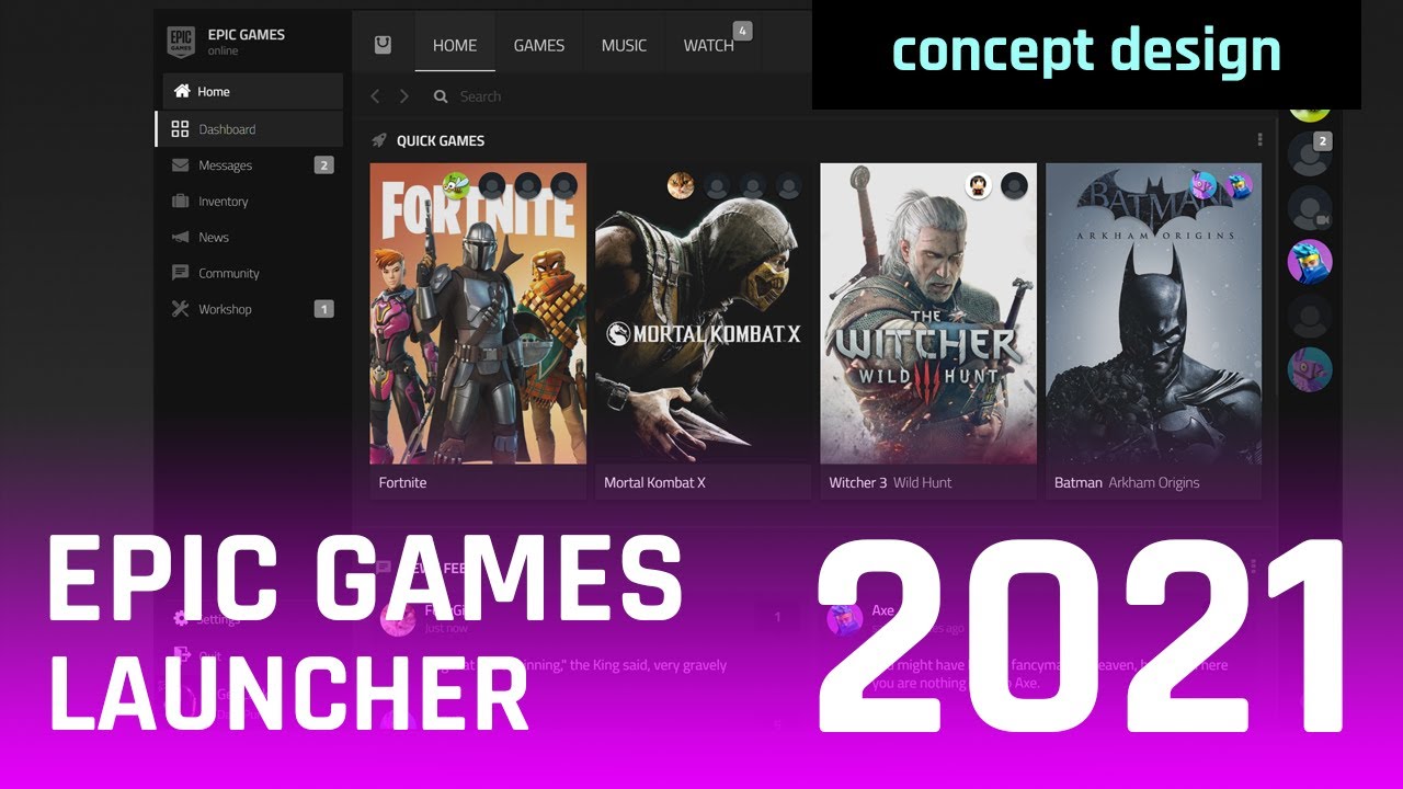 new epic games launcher